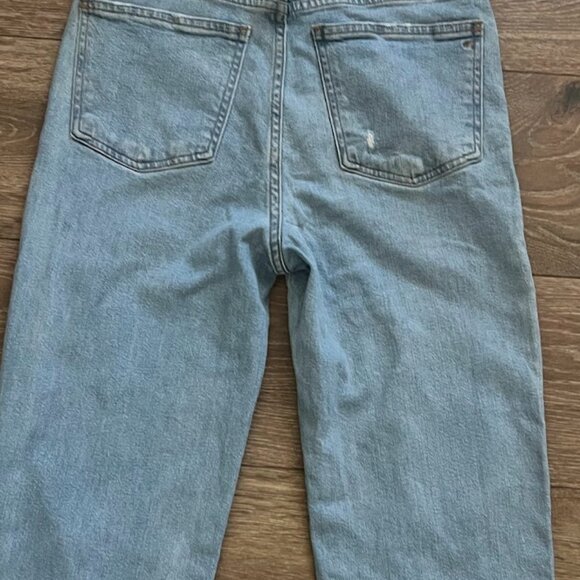 Madewell The Perfect Vintage Straight Leg Blue Denim Jeans Size 27 - Picture 7 of 15